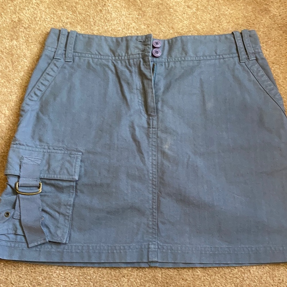 J-Crew Canvas Vintage mini skirt